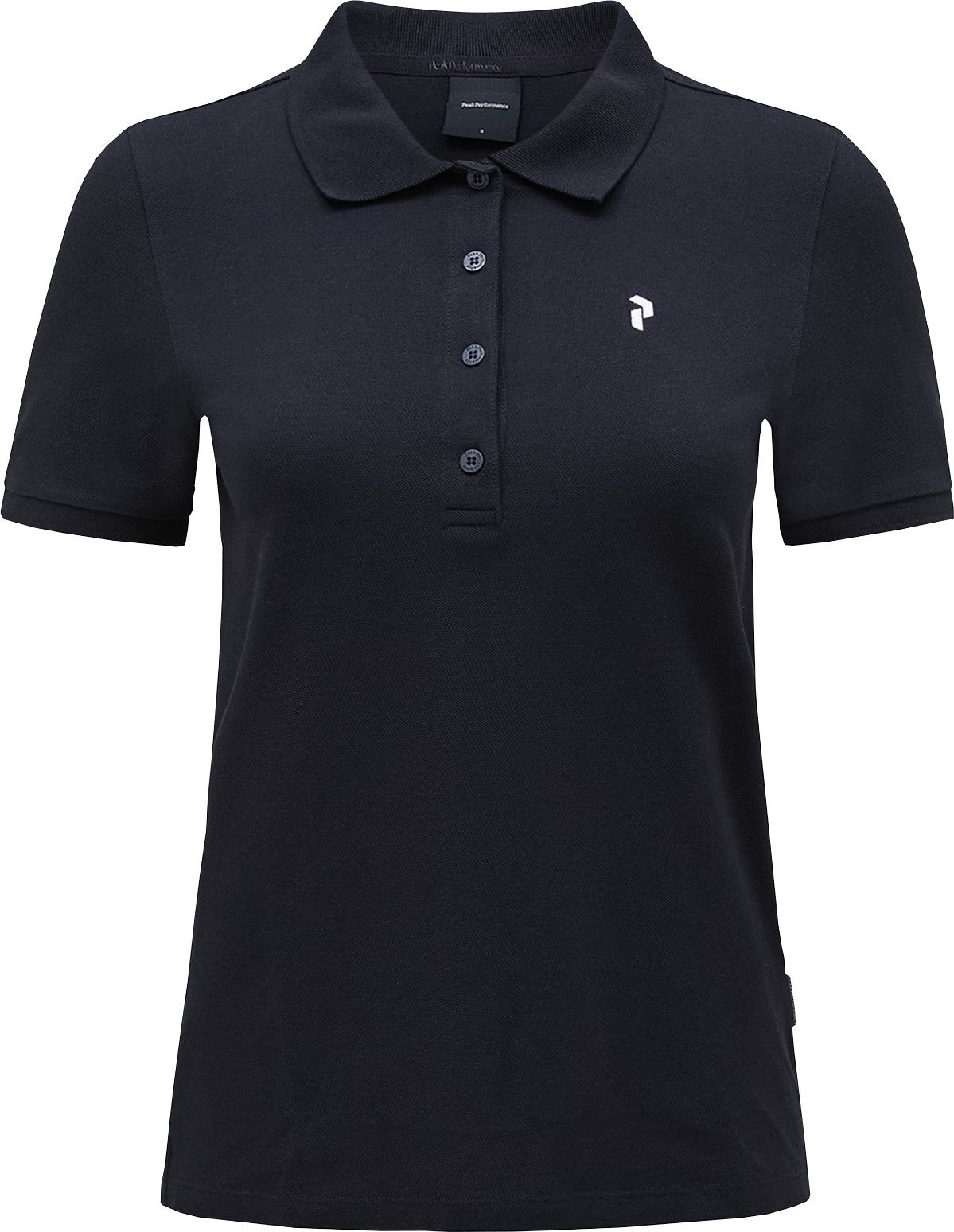 Peak Performance Women's Classic Cotton Polo Black