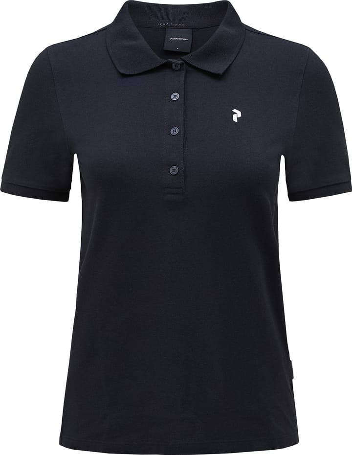 Peak Performance Women's Classic Cotton Polo Black Peak Performance