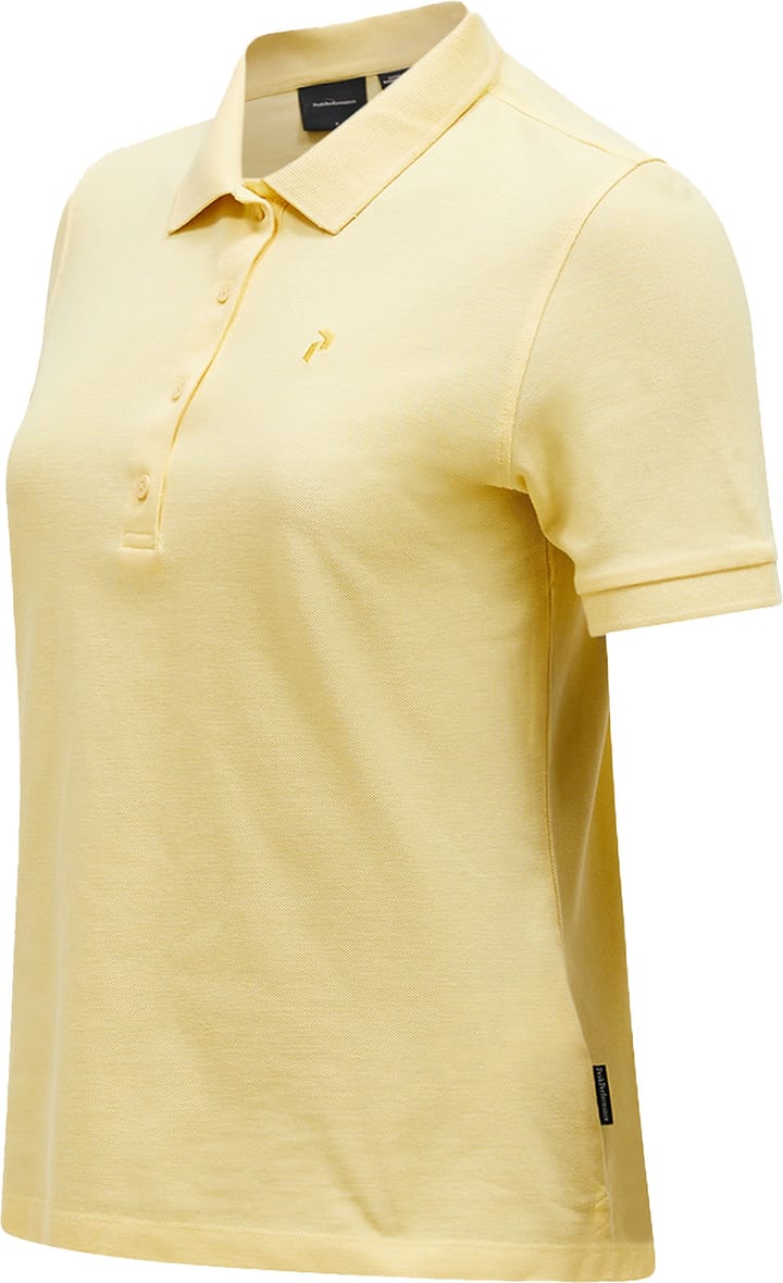 Peak Performance Women's Classic Cotton Polo Mellow Yellow Peak Performance Peak Performance Women's Classic Cotton Polo Mellow Yellow Peak Performance