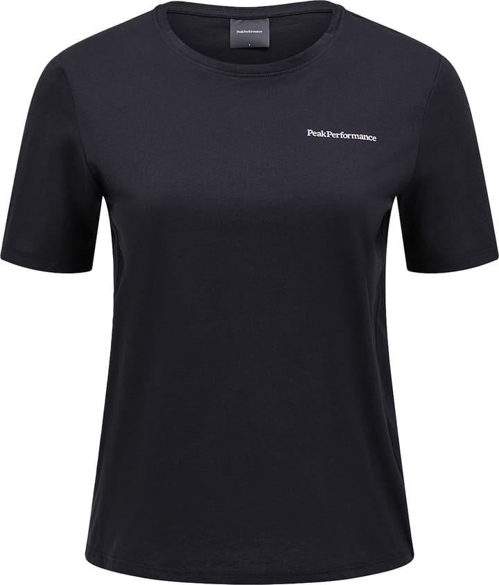 Peak Performance Women's Explore Logo Tee Black Peak Performance