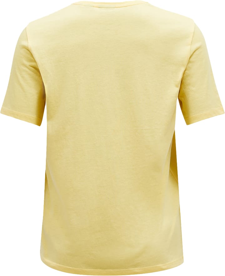 Peak Performance Women's Explore Logo Tee Mellow Yellow Peak Performance