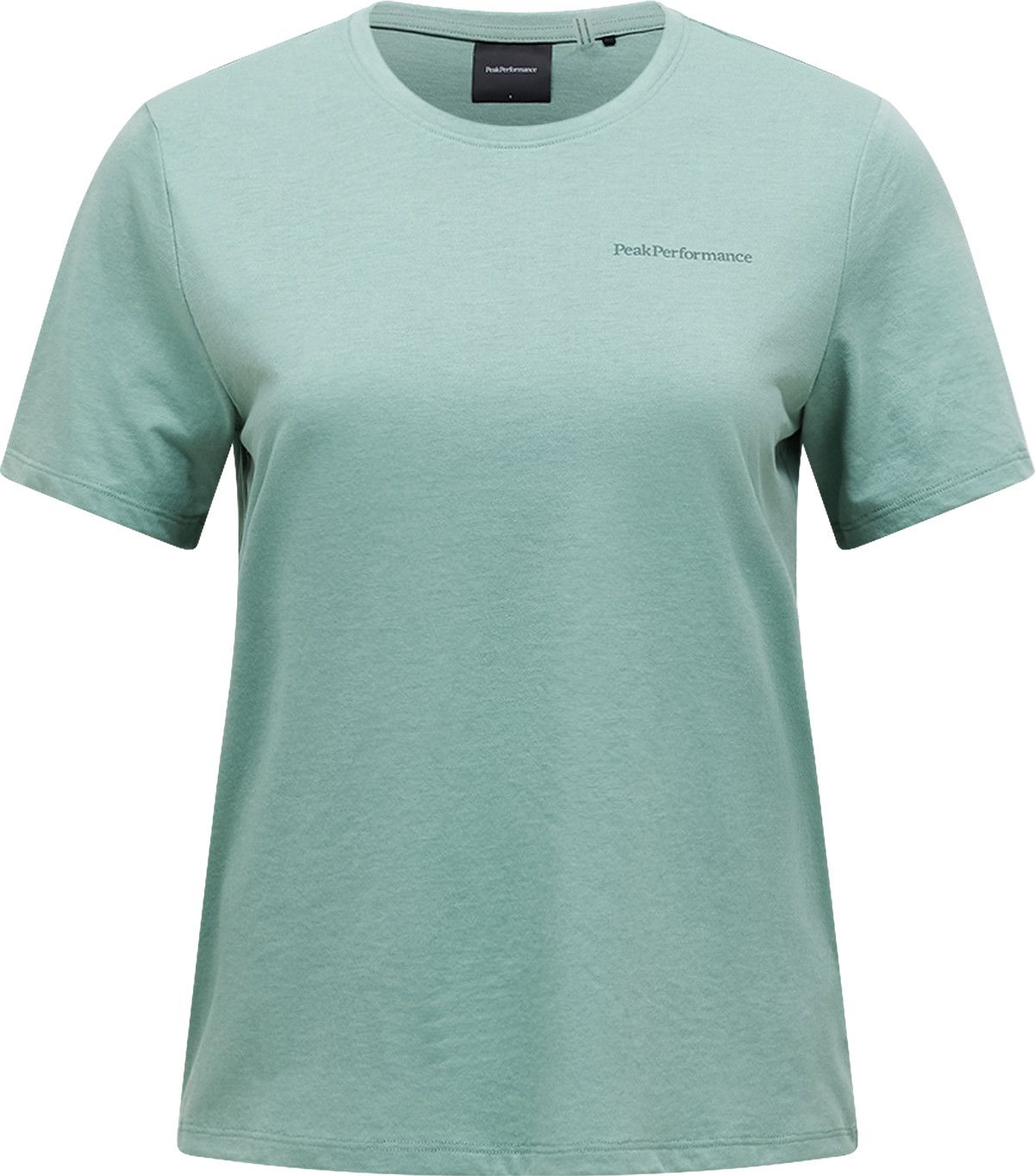 Peak Performance Women's Explore Logo Tee Green Valley