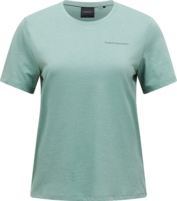 Peak Performance Women's Explore Logo Tee Green Valley Peak Performance