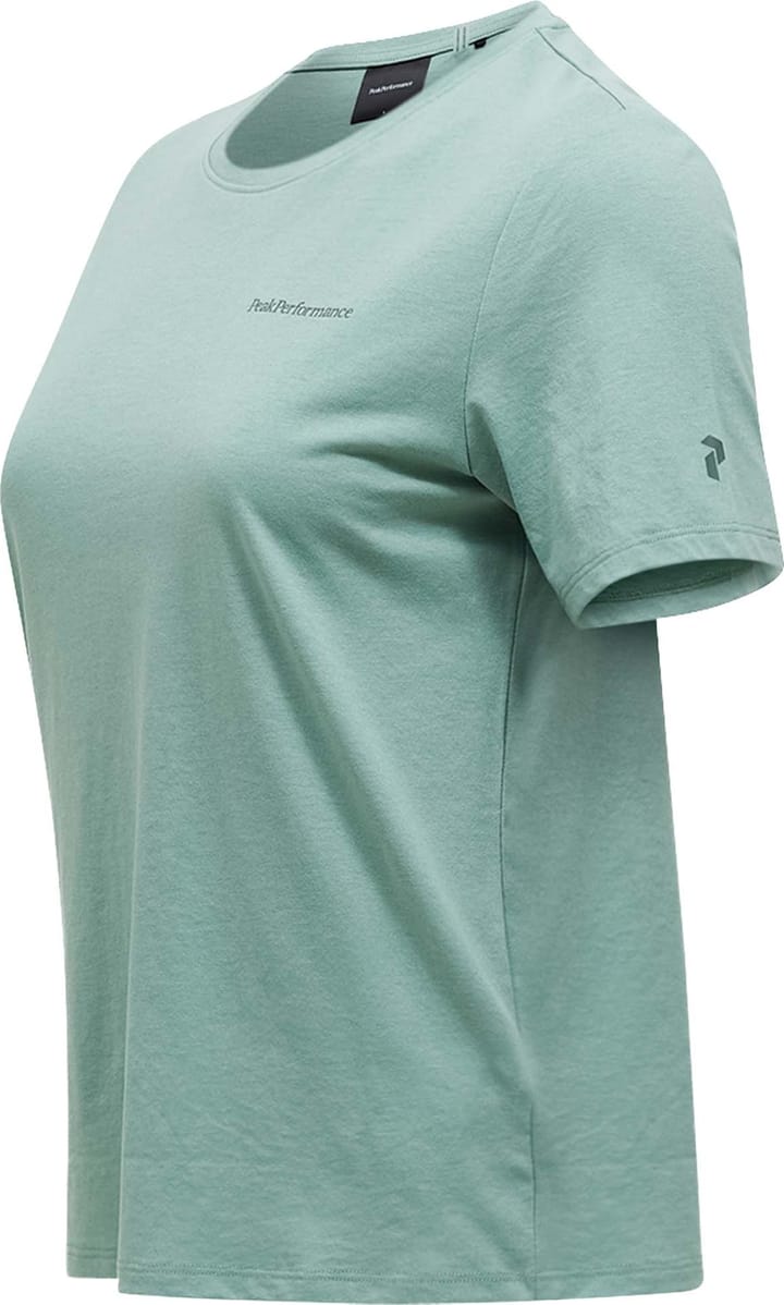 Peak Performance Women's Explore Logo Tee Green Valley Peak Performance