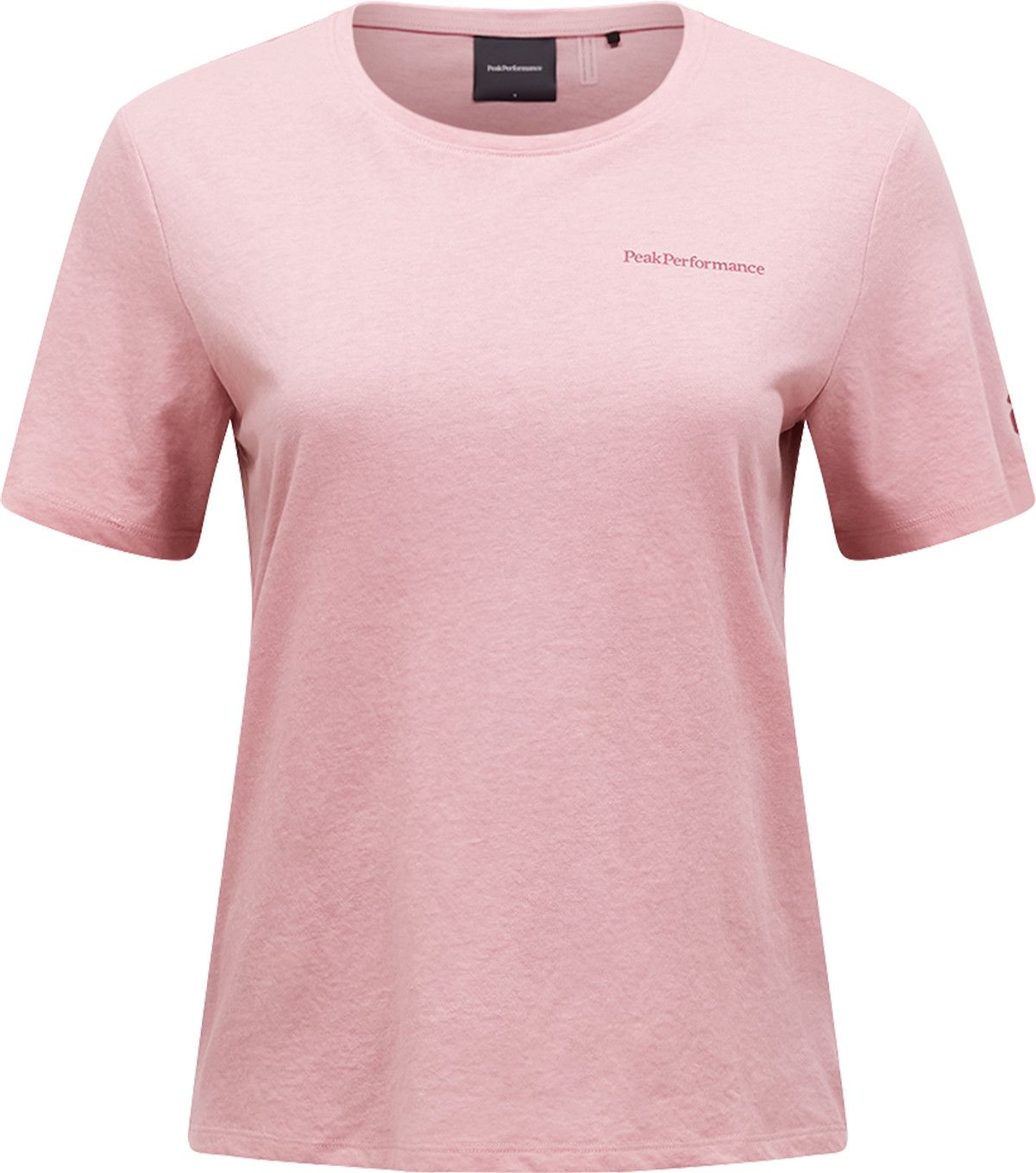 Peak Performance Women's Explore Logo Tee Warm Blush