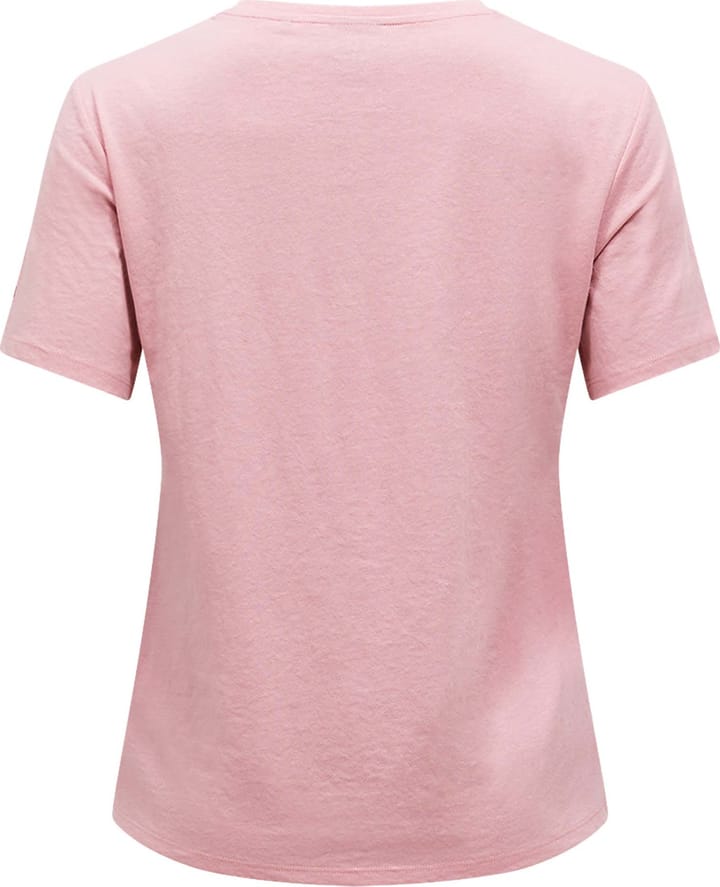 Peak Performance Women's Explore Logo Tee Warm Blush Peak Performance