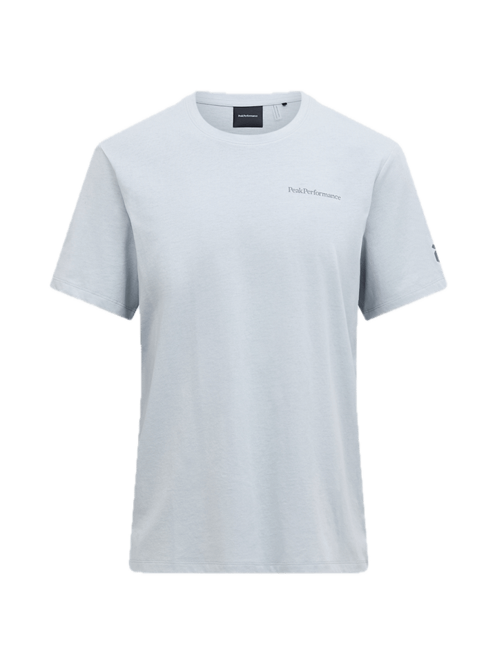 Peak Performance Men's Explore Logo Tee Summit Smoke Peak Performance