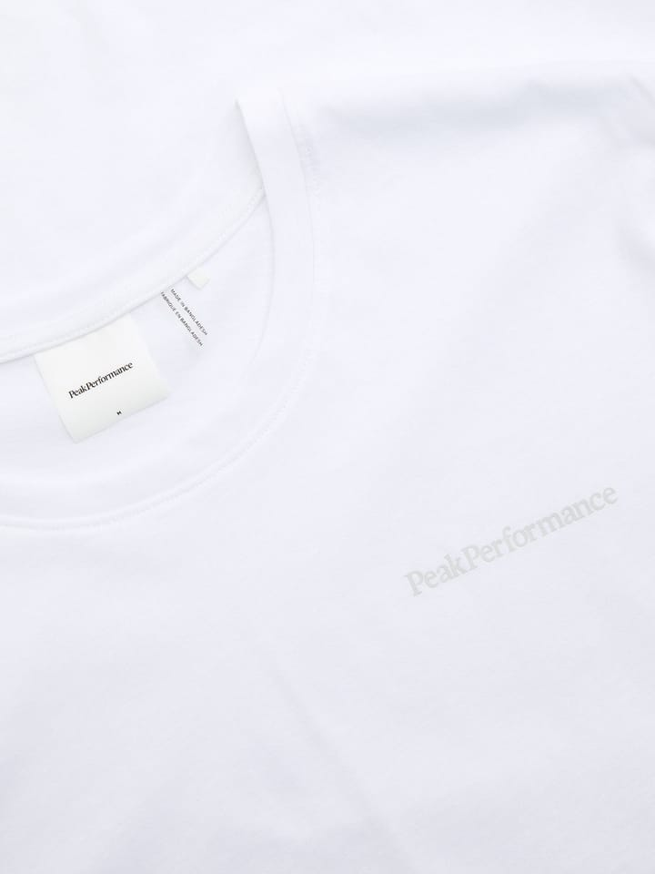Peak Performance Men's Explore Logo Tee White Peak Performance