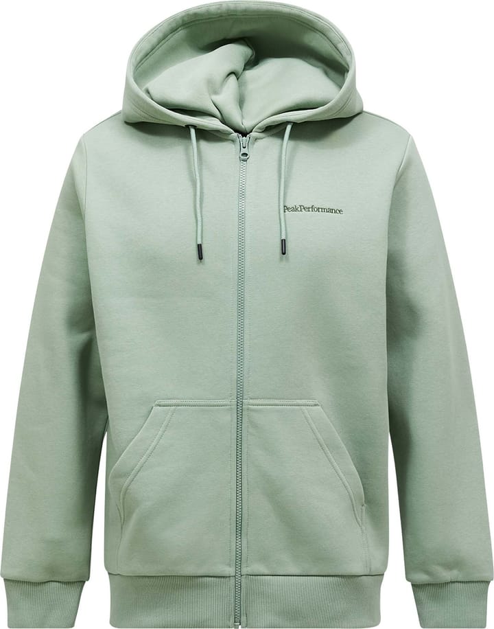 Men's Original Small Logo Zip Green Valley Peak Performance