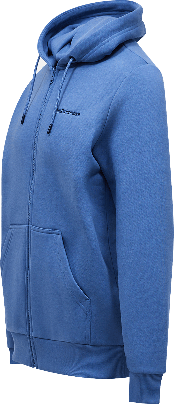 Peak Performance Men's Original Small Logo Zip Summit Sky Peak Performance