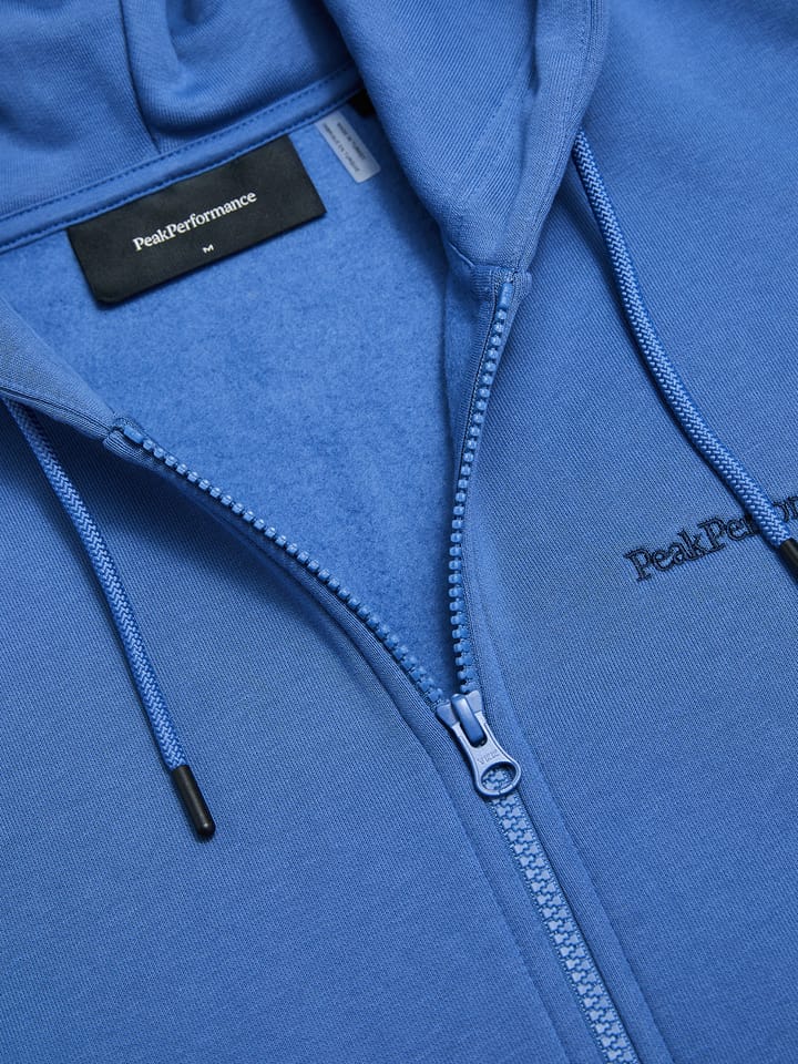 Peak Performance Men's Original Small Logo Zip Summit Sky Peak Performance