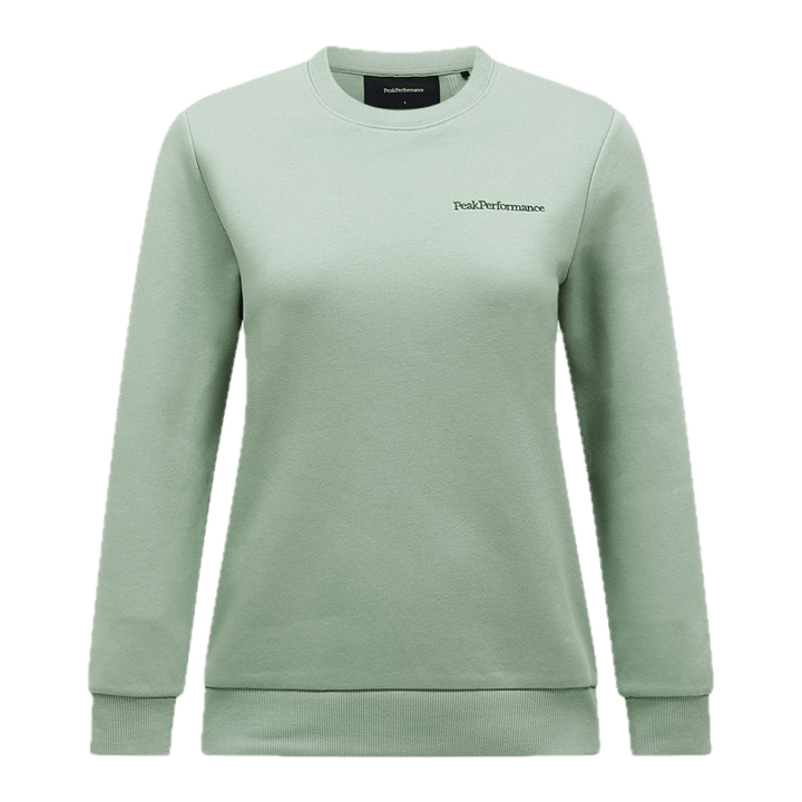 Peak Performance W Original Small Logo Cre Green Valley Peak Performance