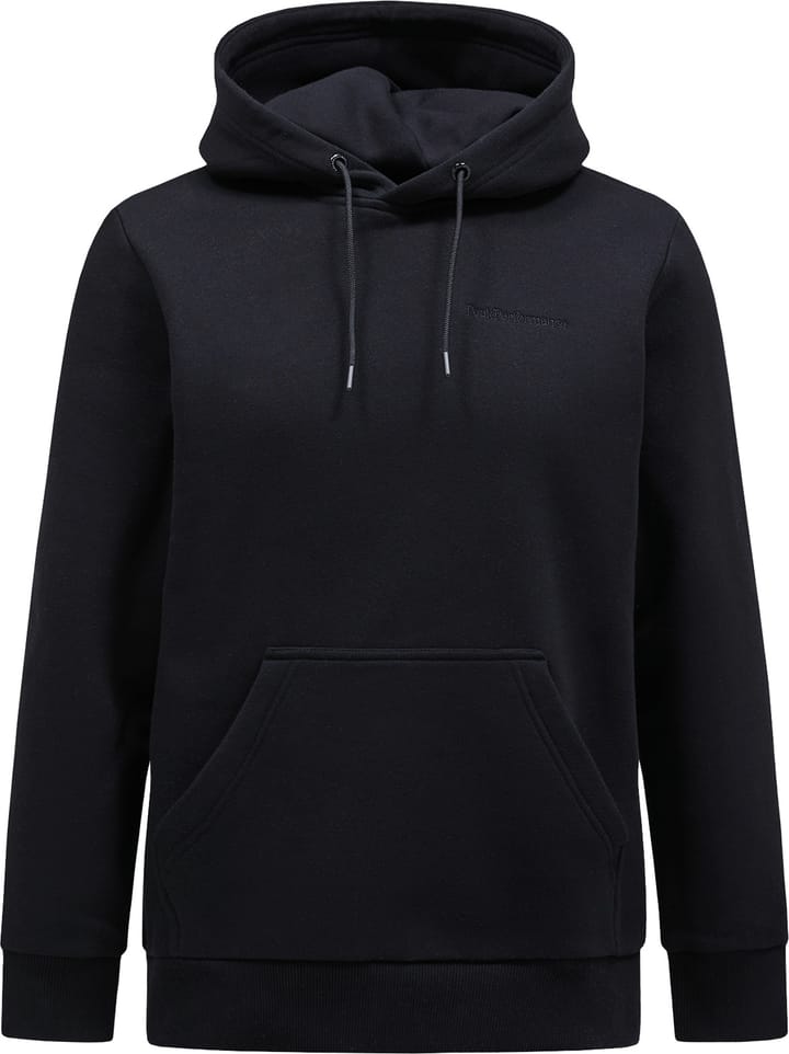 Peak Performance Men's Original Small Logo Hood Black Peak Performance