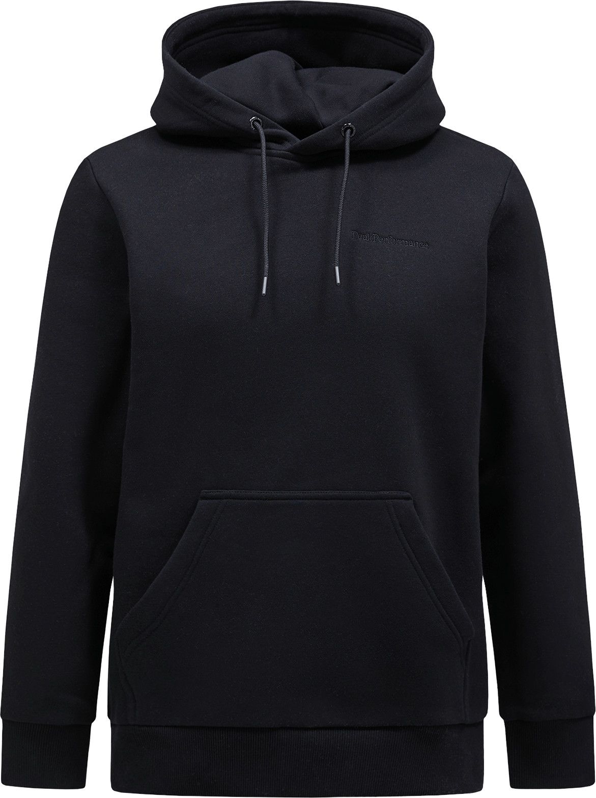 Peak Performance Men's Original Small Logo Hood Black