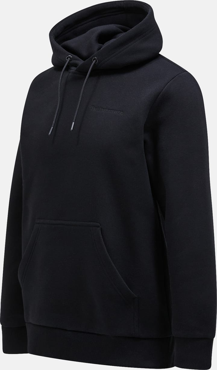 Peak Performance Men's Original Small Logo Hood Black Peak Performance