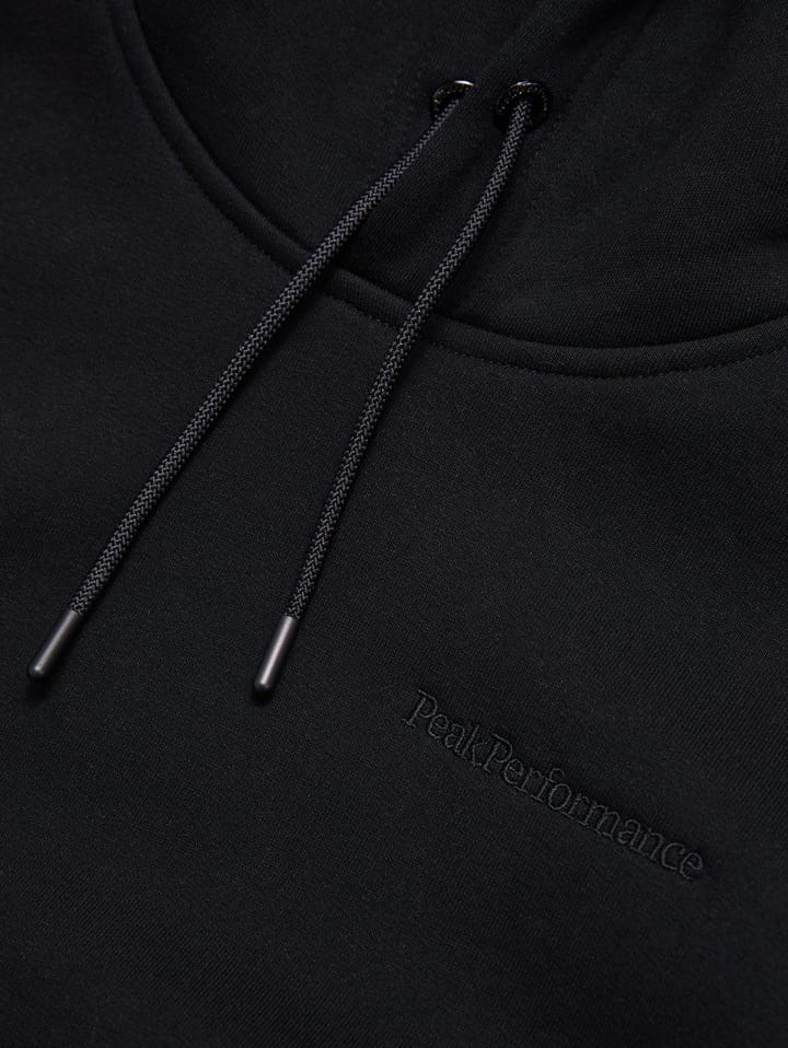 Peak Performance Men's Original Small Logo Hood Black Peak Performance