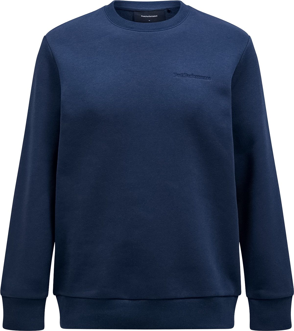 Peak Performance Men's Original Small Logo Crew Blue Shadow