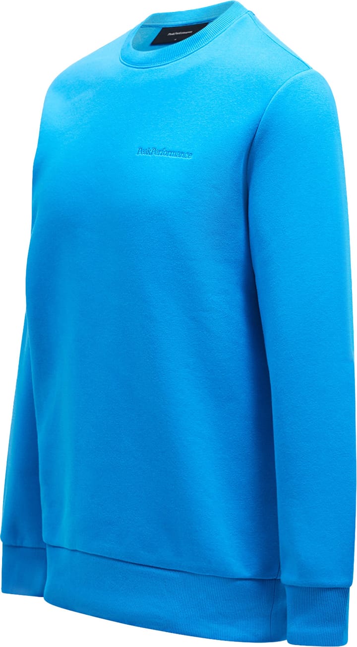 Peak Performance Men's Original Small Logo Crew Brilliant Blue Peak Performance