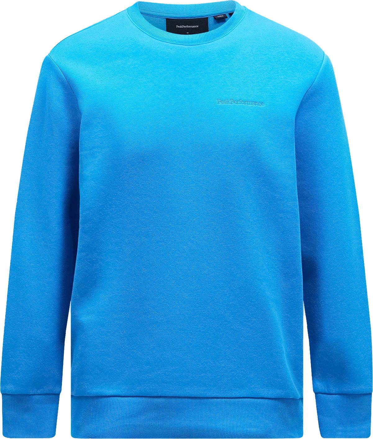 Peak Performance Men's Original Small Logo Crew Brilliant Blue