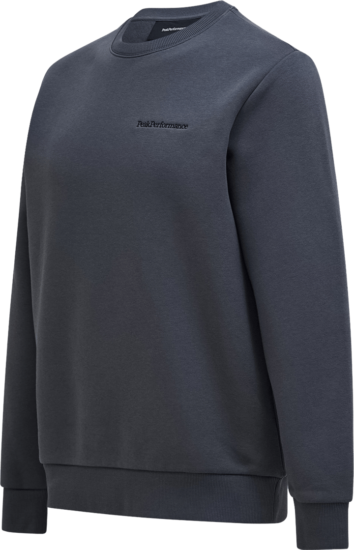 Peak Performance Men's Original Small Logo Crew Motion Grey Peak Performance