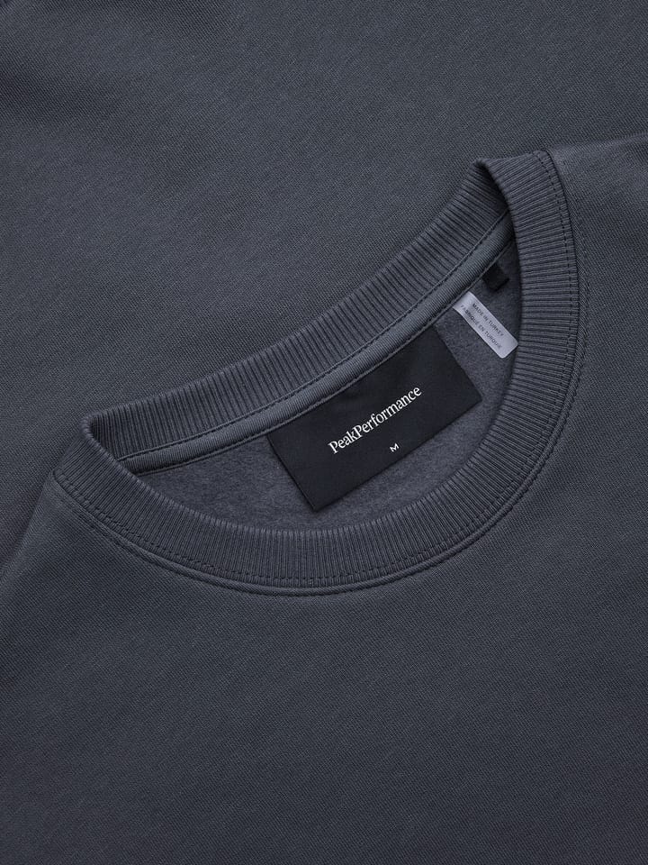 Peak Performance Men's Original Small Logo Crew Motion Grey Peak Performance