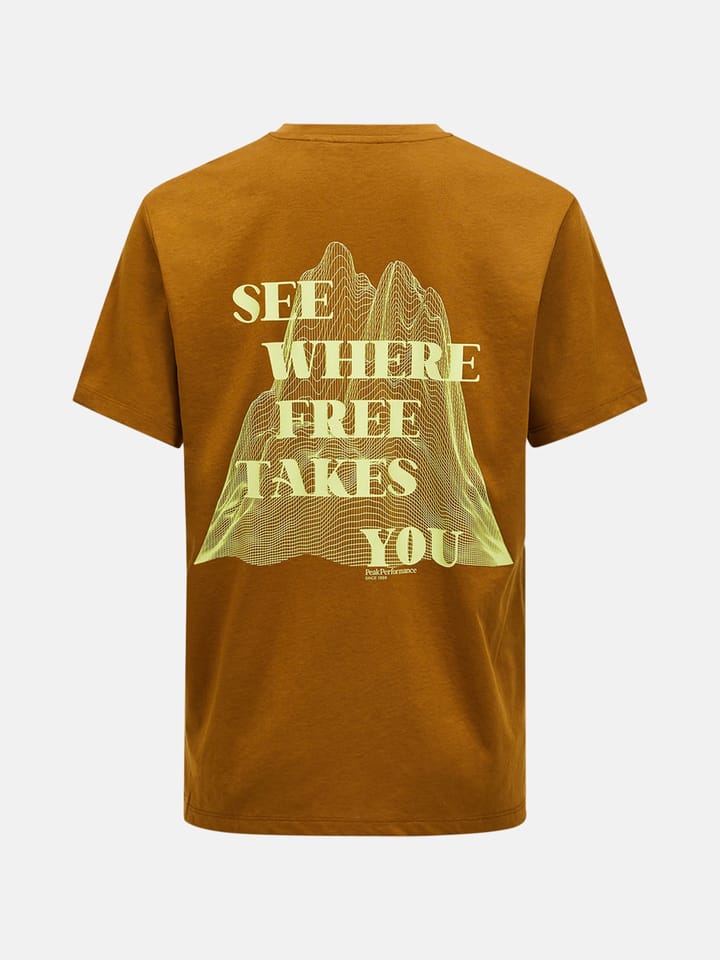 Peak Performance M Explore Graphic Tee Earthy Summit Peak Performance Peak Performance M Explore Graphic Tee Earthy Summit Peak Performance