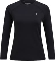 Peak Performance Women's Spirit Crew Black Peak Performance Peak Performance Women's Spirit Crew Black Peak Performance