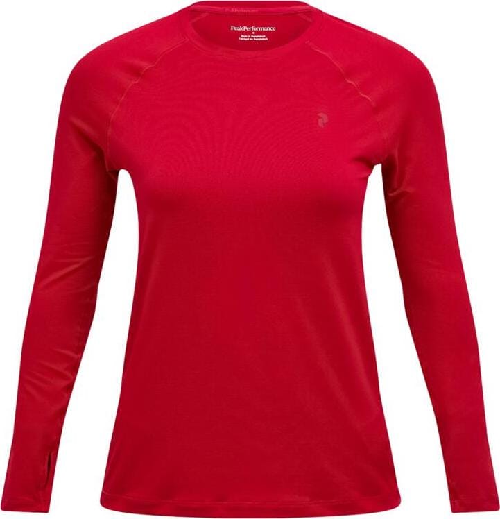 Peak Performance Women's Spirit Crew Tech Burgundy