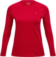 Peak Performance Women's Spirit Crew Tech Burgundy Peak Performance Peak Performance Women's Spirit Crew Tech Burgundy Peak Performance