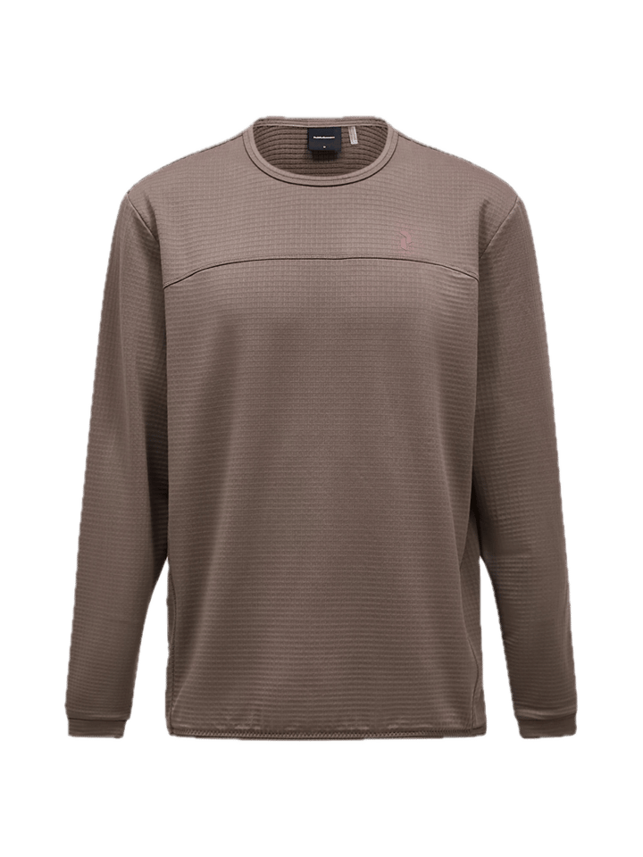 Peak Performance M Trail Polartec Crew Terrain Tan Peak Performance