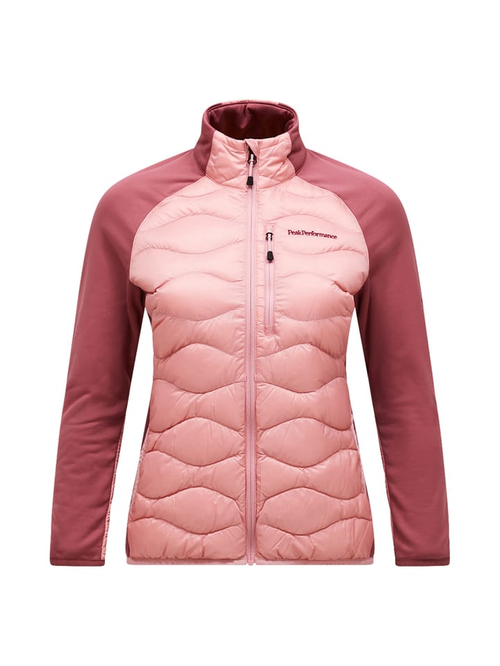 Peak Performance W Helium Down Hybrid Jacket Warm Blush Peak Performance
