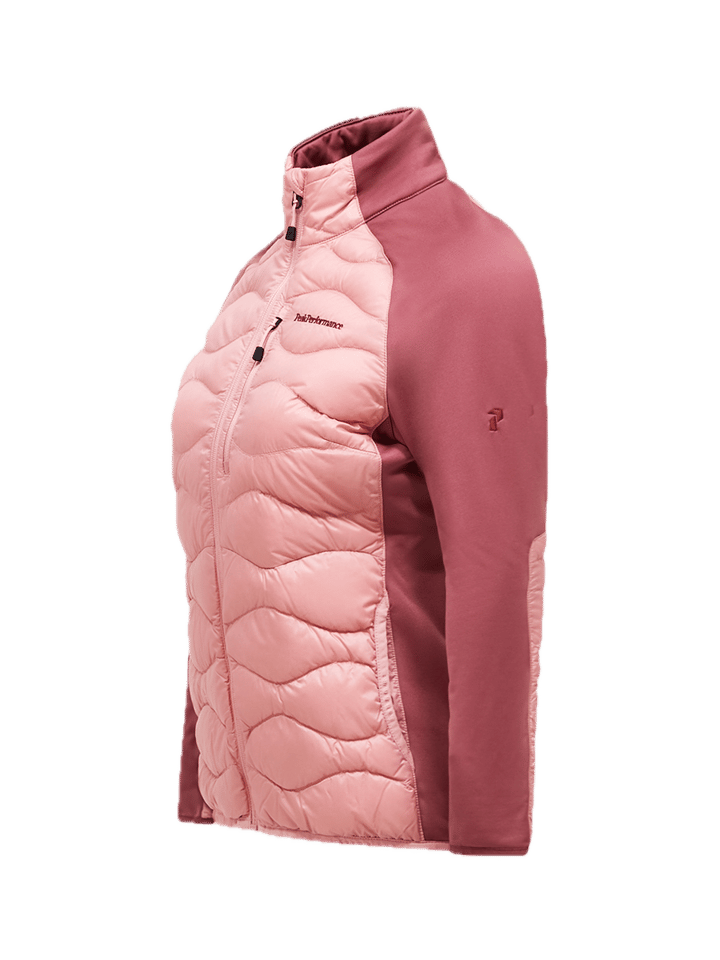 Peak Performance W Helium Down Hybrid Jacket Warm Blush Peak Performance