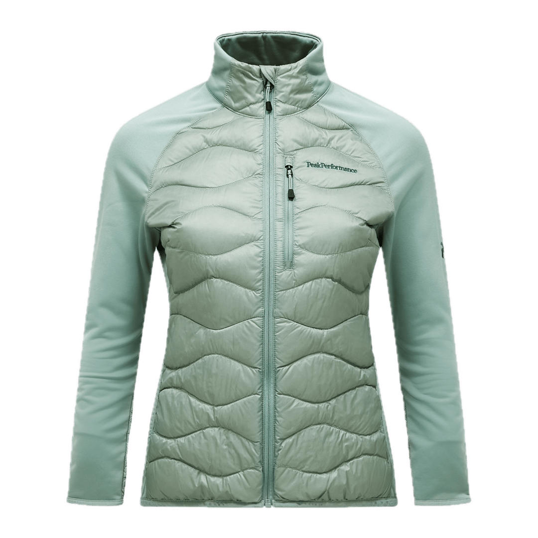 Peak Performance W Helium Down Hybrid Jacket Green Valley