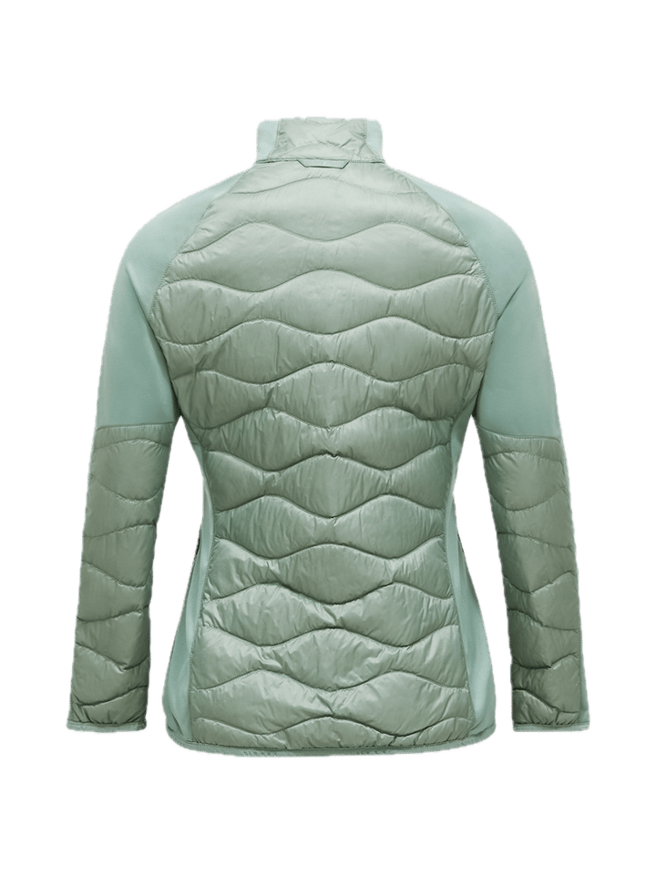 Peak Performance W Helium Down Hybrid Jacket Green Valley Peak Performance