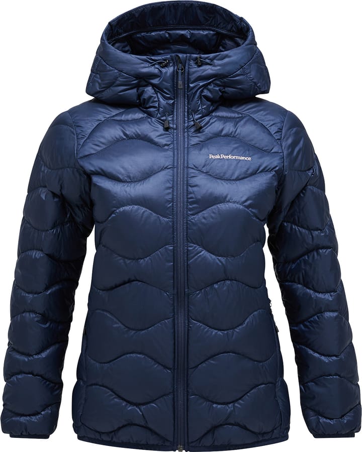 Peak Performance Women's Helium Down Hood Jacket Blue Shadow Peak Performance