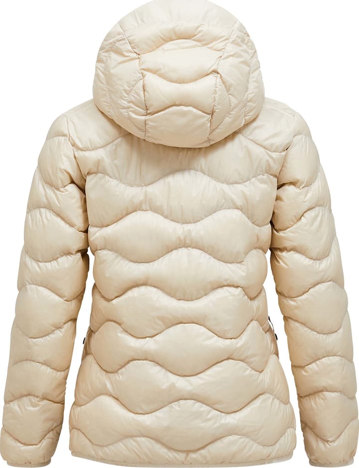 Peak Performance Women's Helium Down Hood Jacket Sand Fog Peak Performance