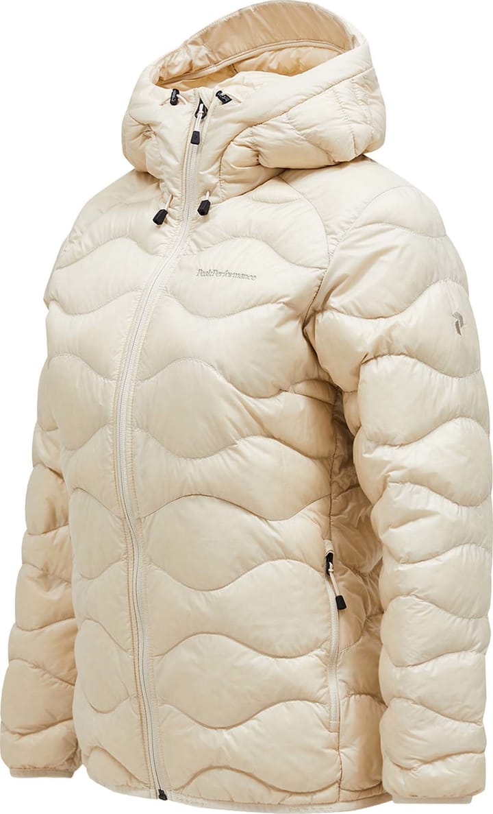 Peak Performance Women's Helium Down Hood Jacket Sand Fog Peak Performance