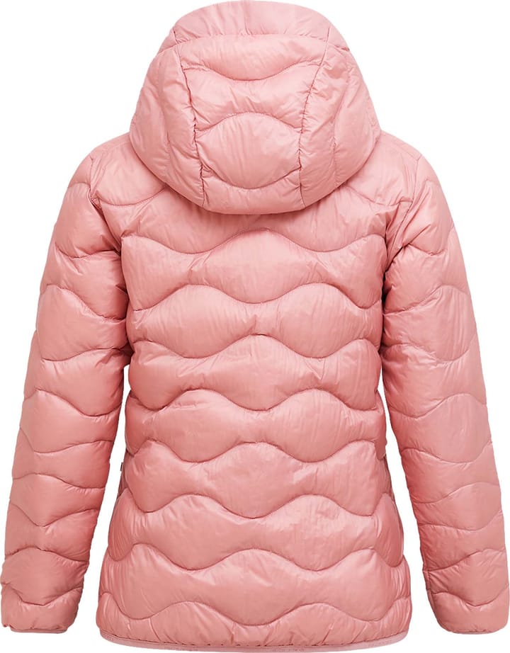 Peak Performance Women's Helium Down Hood Jacket Warm Blush Peak Performance