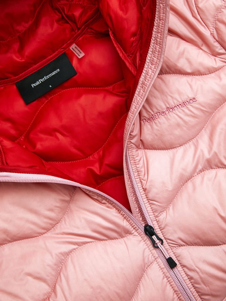 Peak Performance Women's Helium Down Hood Jacket Warm Blush Peak Performance