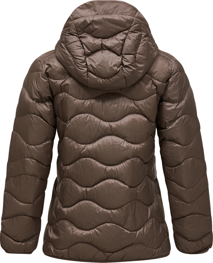 Peak Performance Women's Helium Down Hood Jacket Terrain Tan Peak Performance