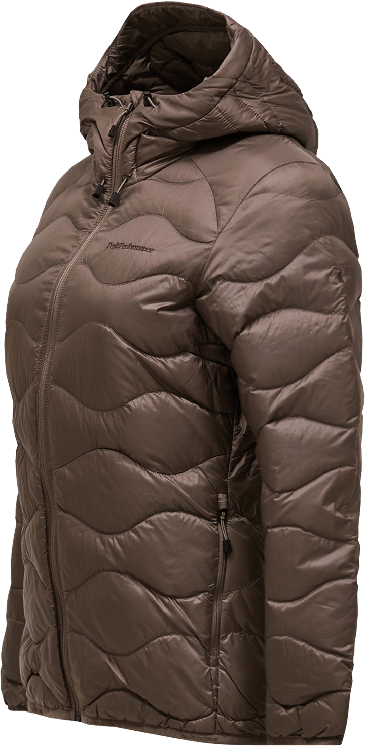 Peak Performance Women's Helium Down Hood Jacket Terrain Tan Peak Performance