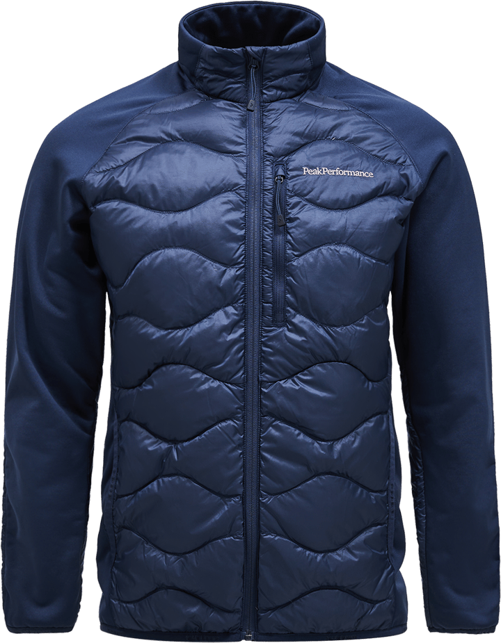 Peak Performance Men's Helium Down Hybrid Jacket Blue Shadow Peak Performance