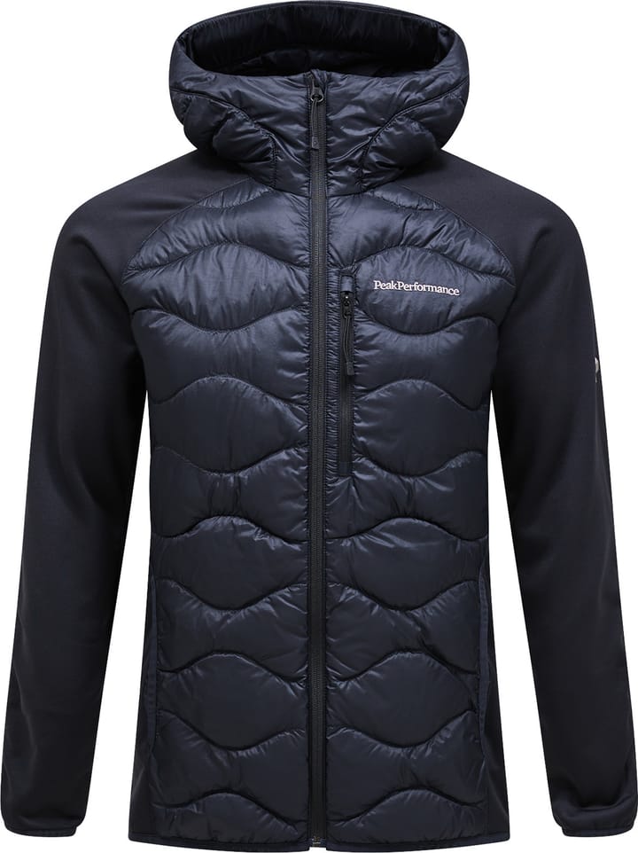 Peak Performance Men's Helium Down Hybrid Hood Black Peak Performance