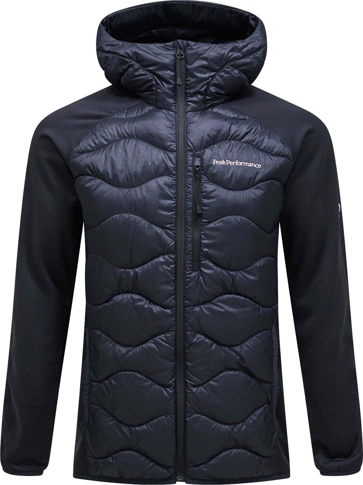 Peak Performance Men's Helium Down Hybrid Hood Black