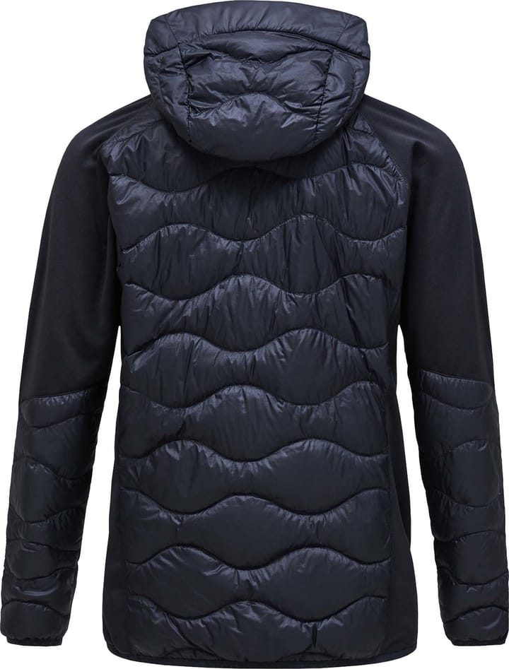 Peak Performance Men's Helium Down Hybrid Hood Black Peak Performance