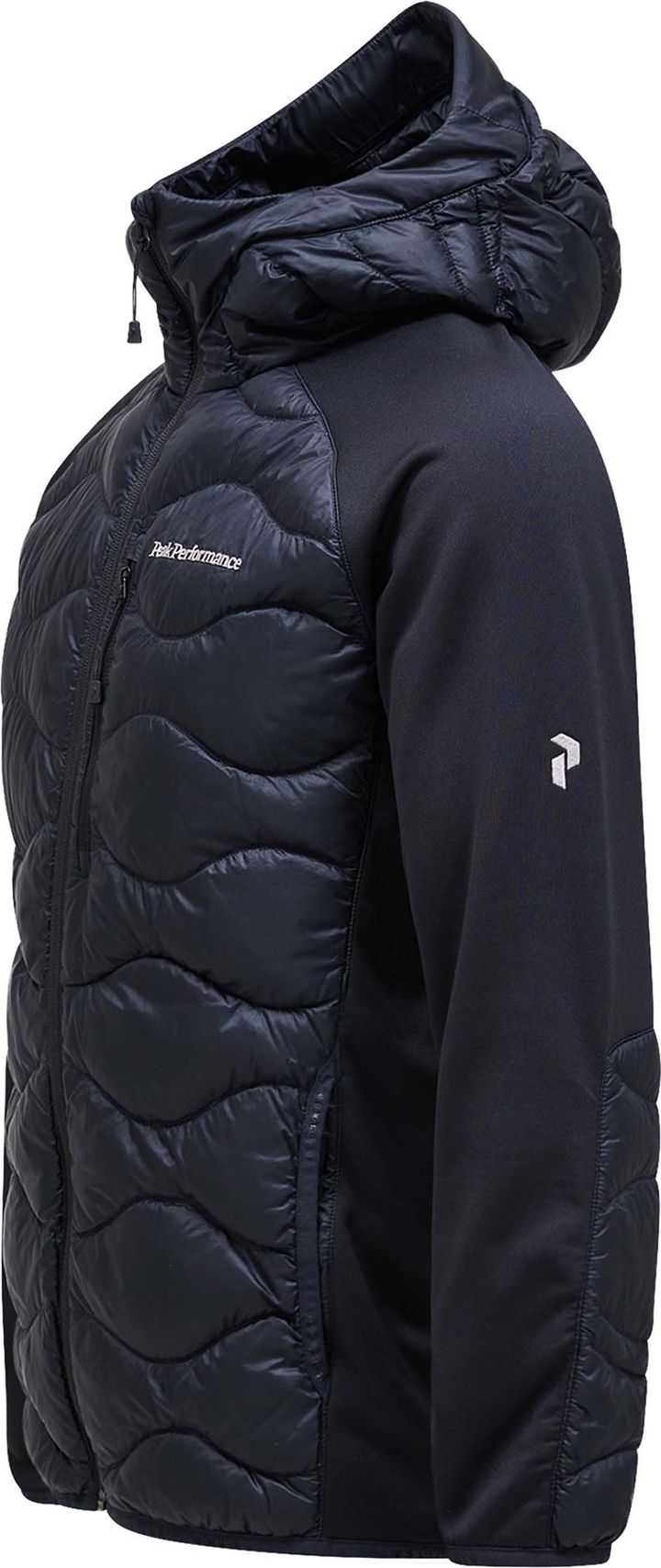 Peak Performance Men's Helium Down Hybrid Hood Black Peak Performance