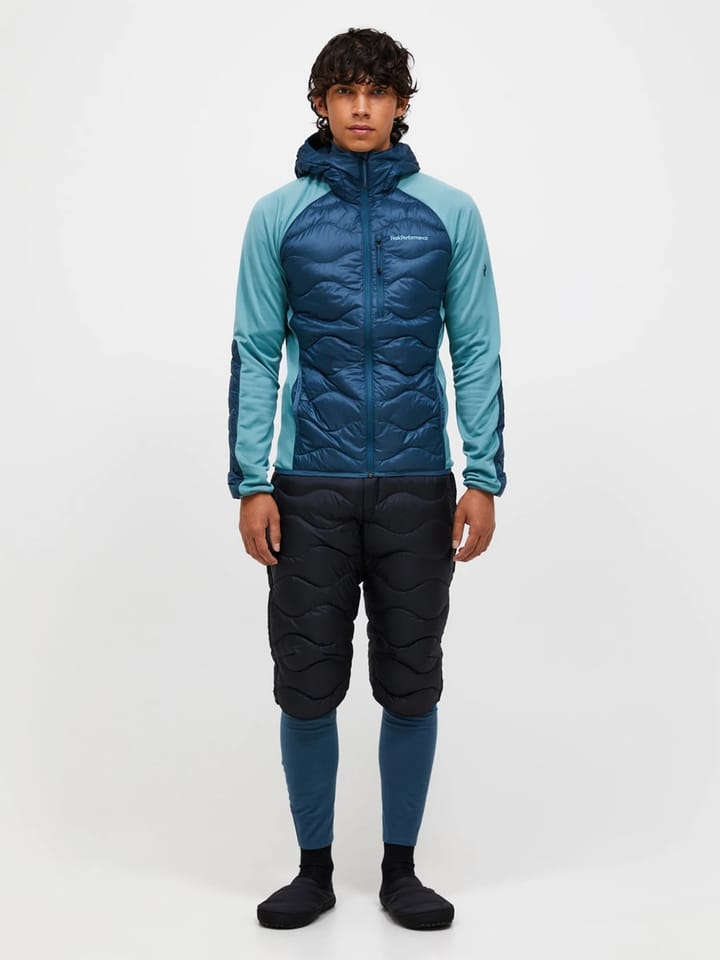 Peak Performance M Helium Down Hybrid Hood Mountain Lake/deluded Vision/ Peak Performance