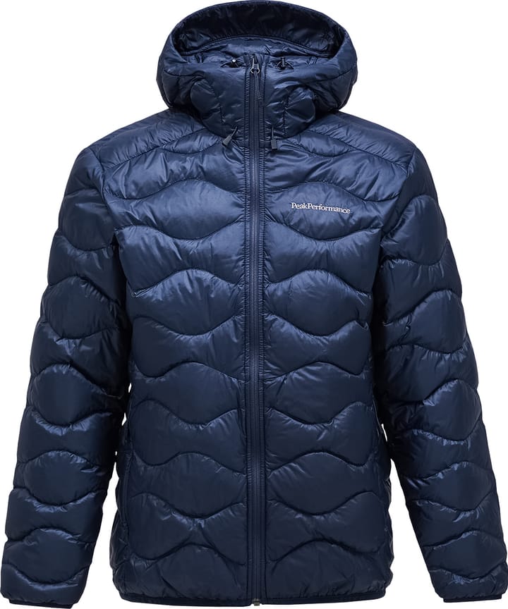 Peak Performance Men's Helium Down Hood Jacket Blue Shadow Peak Performance