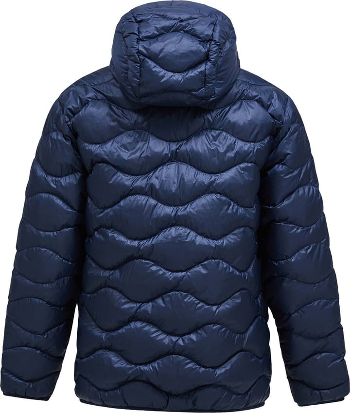 Peak Performance Men's Helium Down Hood Jacket Blue Shadow Peak Performance