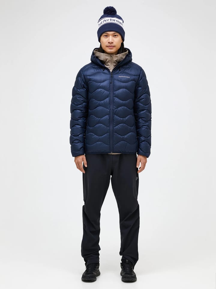 Peak Performance M Helium Down Hood Jacket Blue Shadow Peak Performance